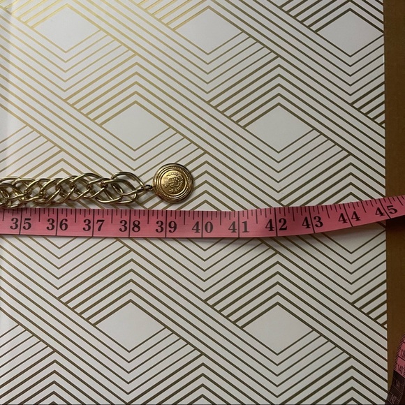 Gold tone Vintage Liz Claiborne chain belt. - Picture 5 of 5